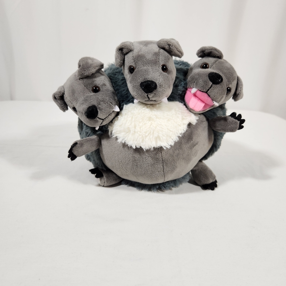 Squishable Cerberus Plush Three Headed Dog 9" Stuffed Animal Harry Potter